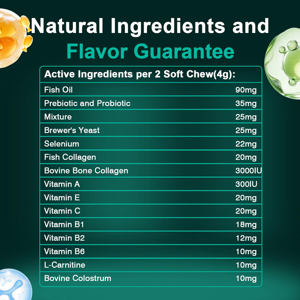 BFDEREN lab-tested, clean-ingredient formulation for dog allergies.