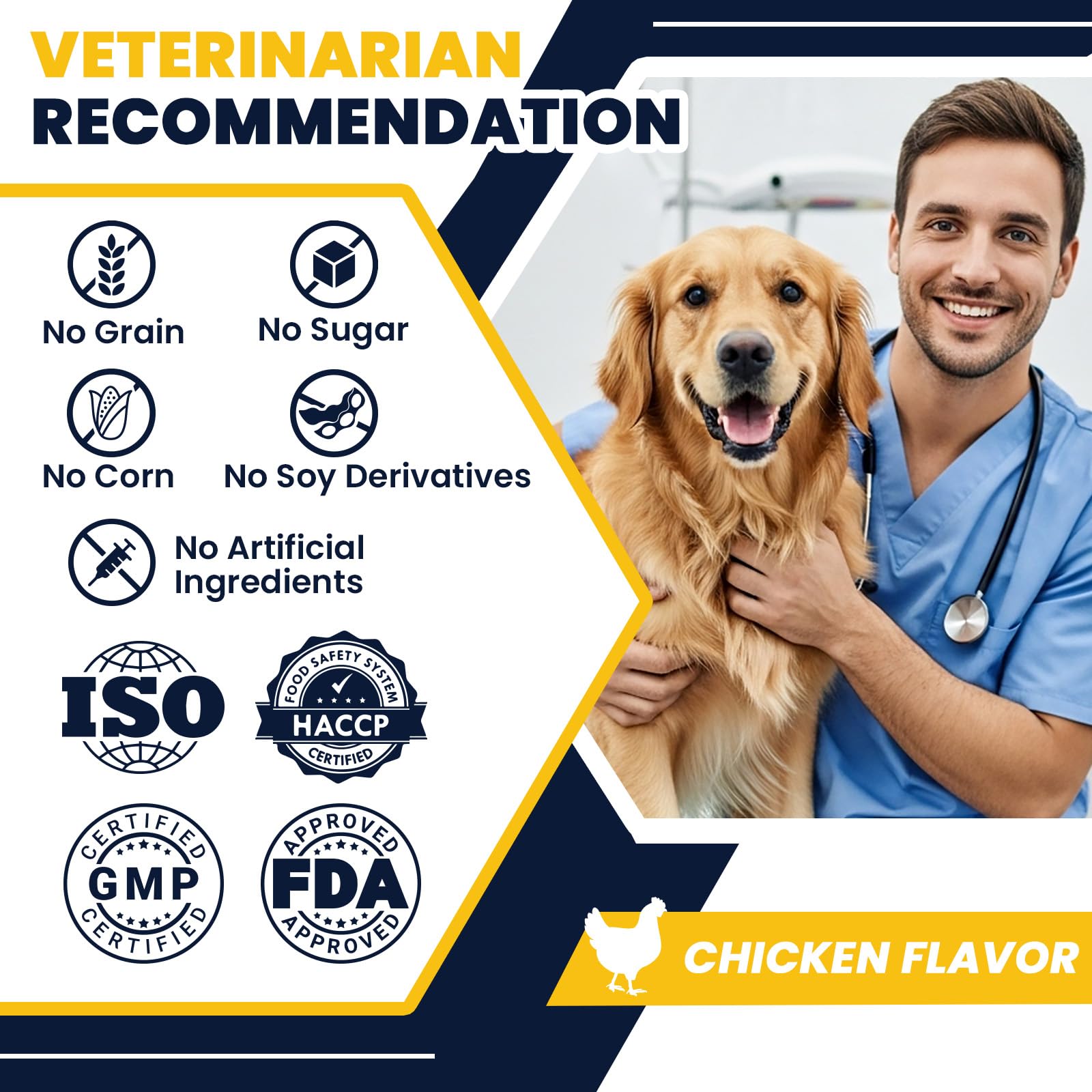 BFDEREN dog itching relief chews calm scratching behavior in dogs