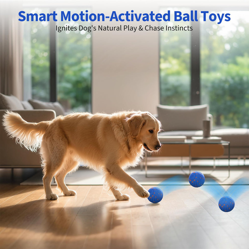 BFFWOW dog ball mode settings shown, offering energy-balanced play for active dogs.
