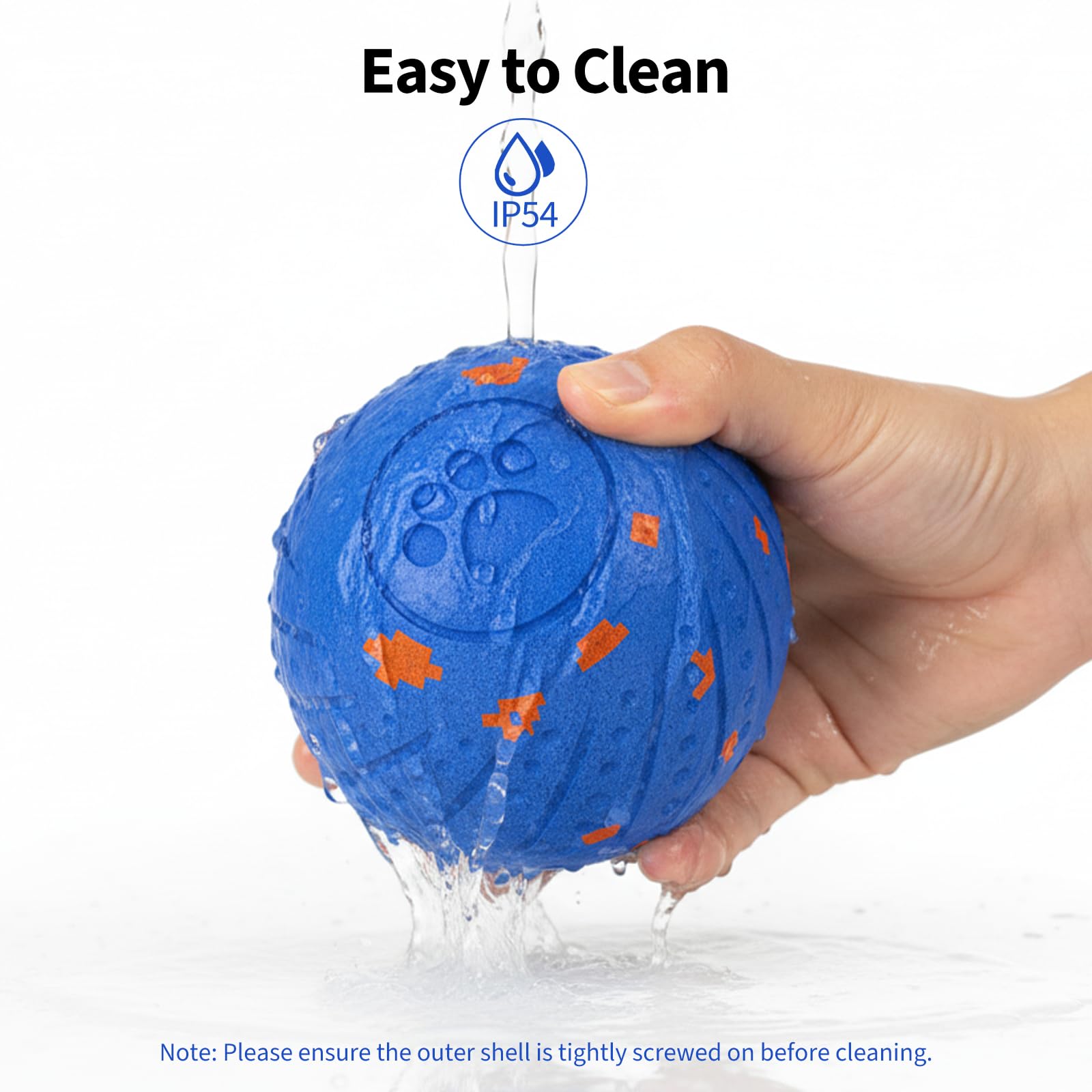 BFFWOW dog ball USB-C charging port allows quick power for long play sessions.