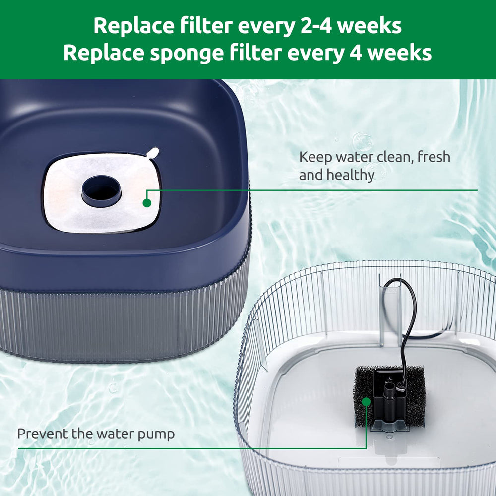 BFLICROY carbon-activated layer removes chlorine and odors to refresh water.