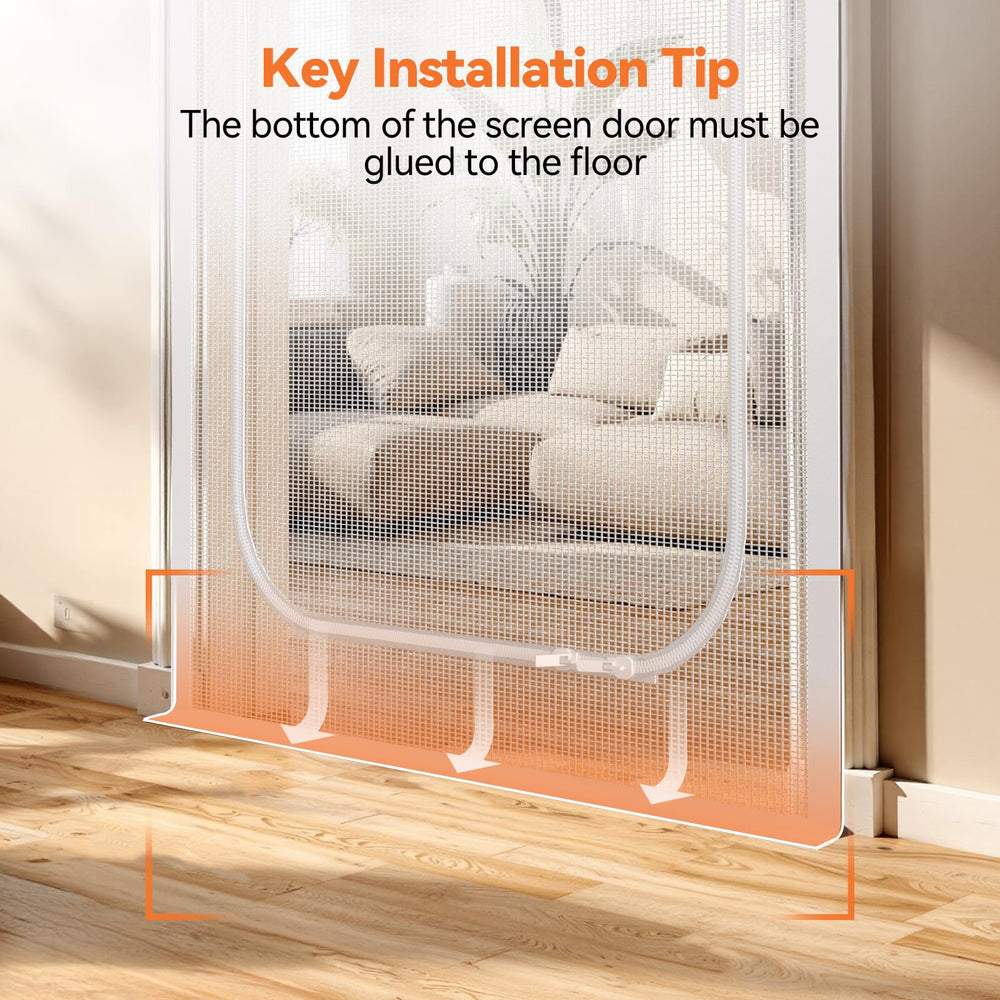 BFNN cat screen door use-cases demonstrates versatile pet barrier in homes.