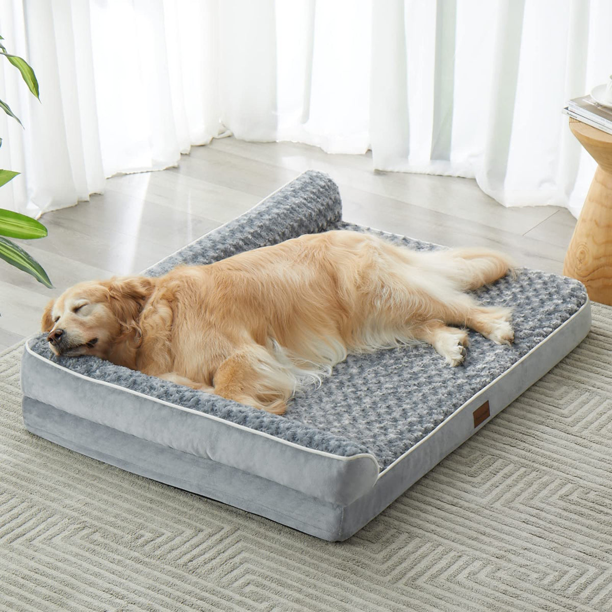 BFPETHOME orthopedic dog bed surface with joint-supporting comfort