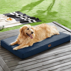 BFPETHOME orthopedic foam close-up showing 3-inch egg-crate support for joint-friendly naps.