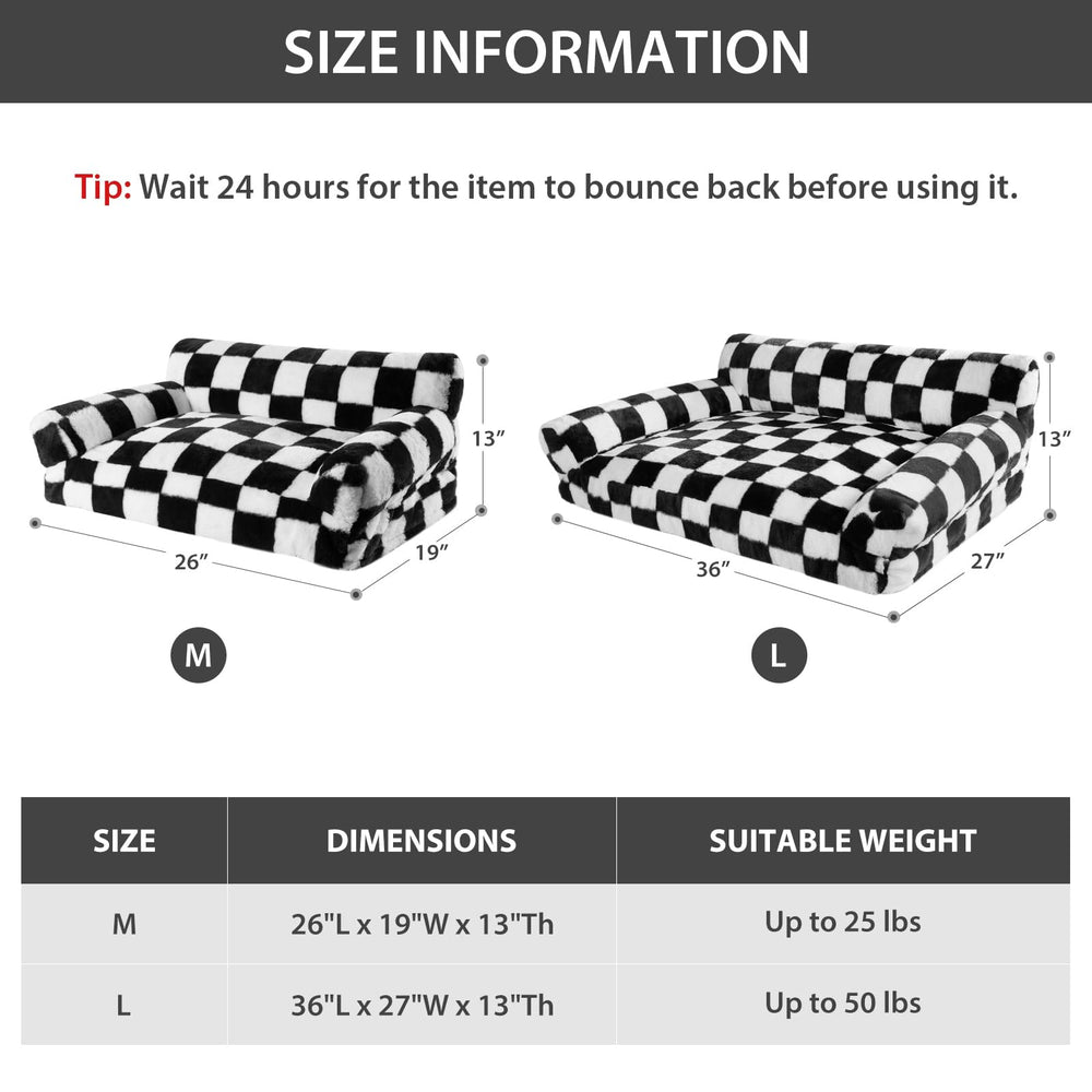 BFPETHOME weight capacity graphic confirms up to 25 lbs.