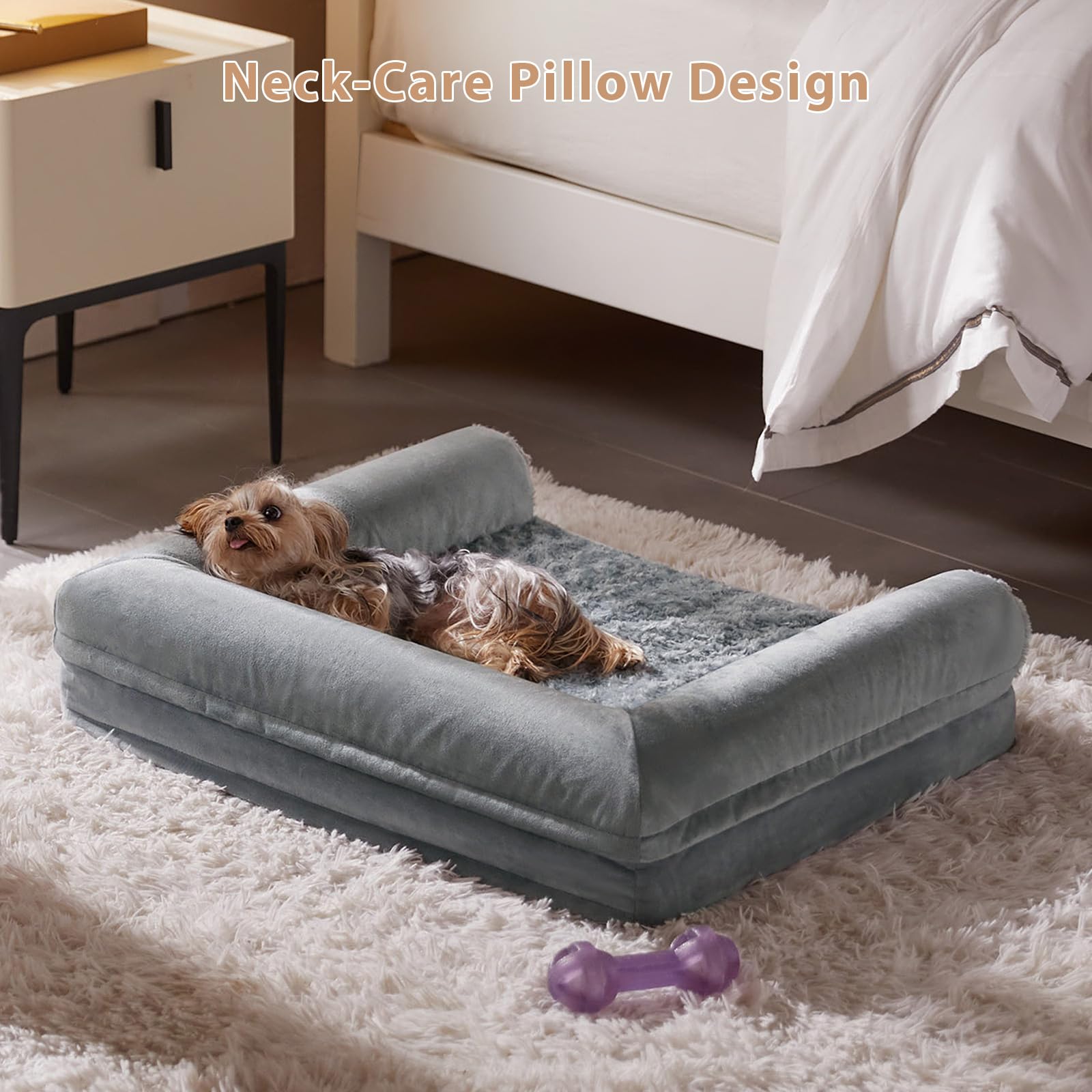 BFPETHOME 28x23x6.5 inch size fits medium dogs up to 35 pounds