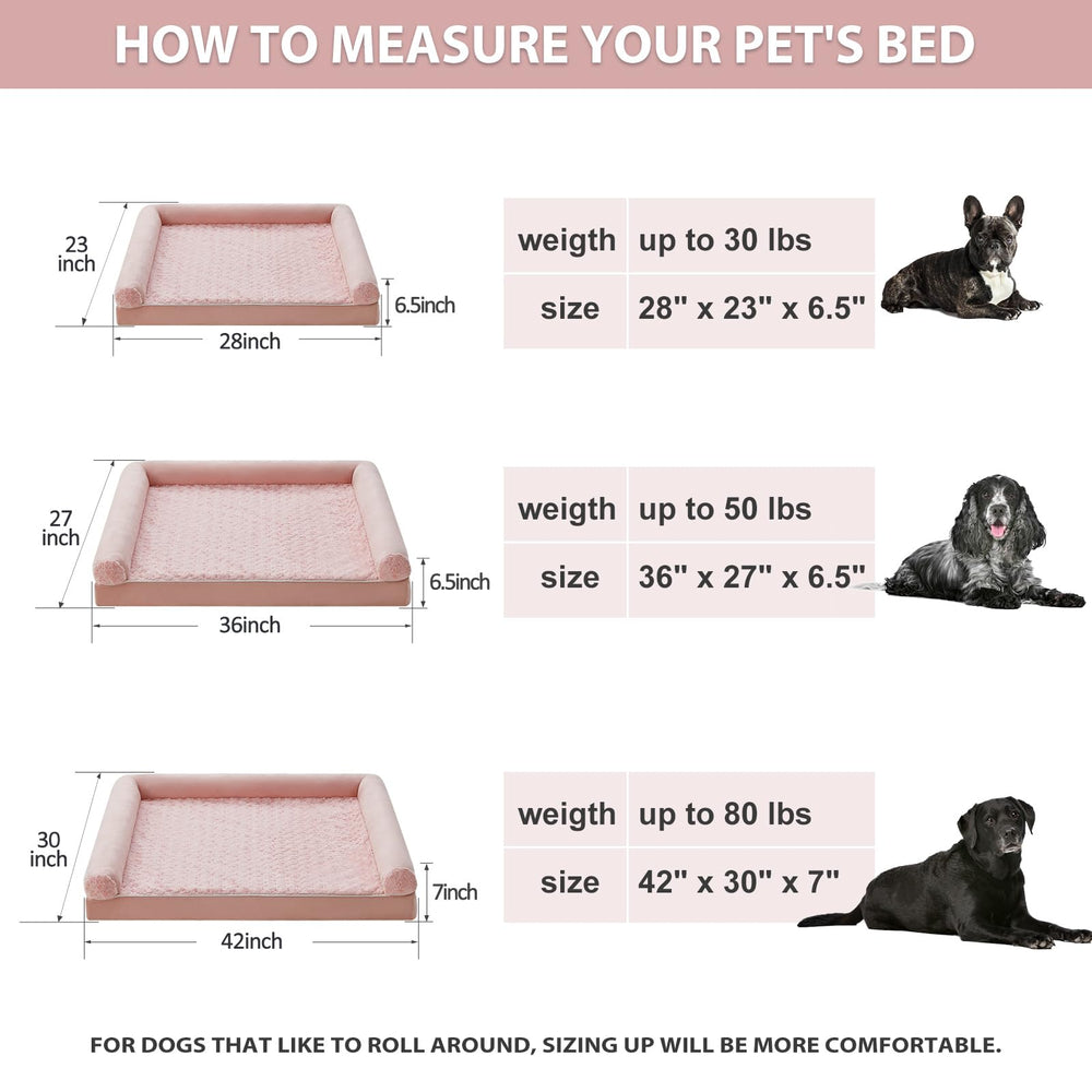 BFPETHOME dog bed removable cover demonstrates easy washing and maintenance