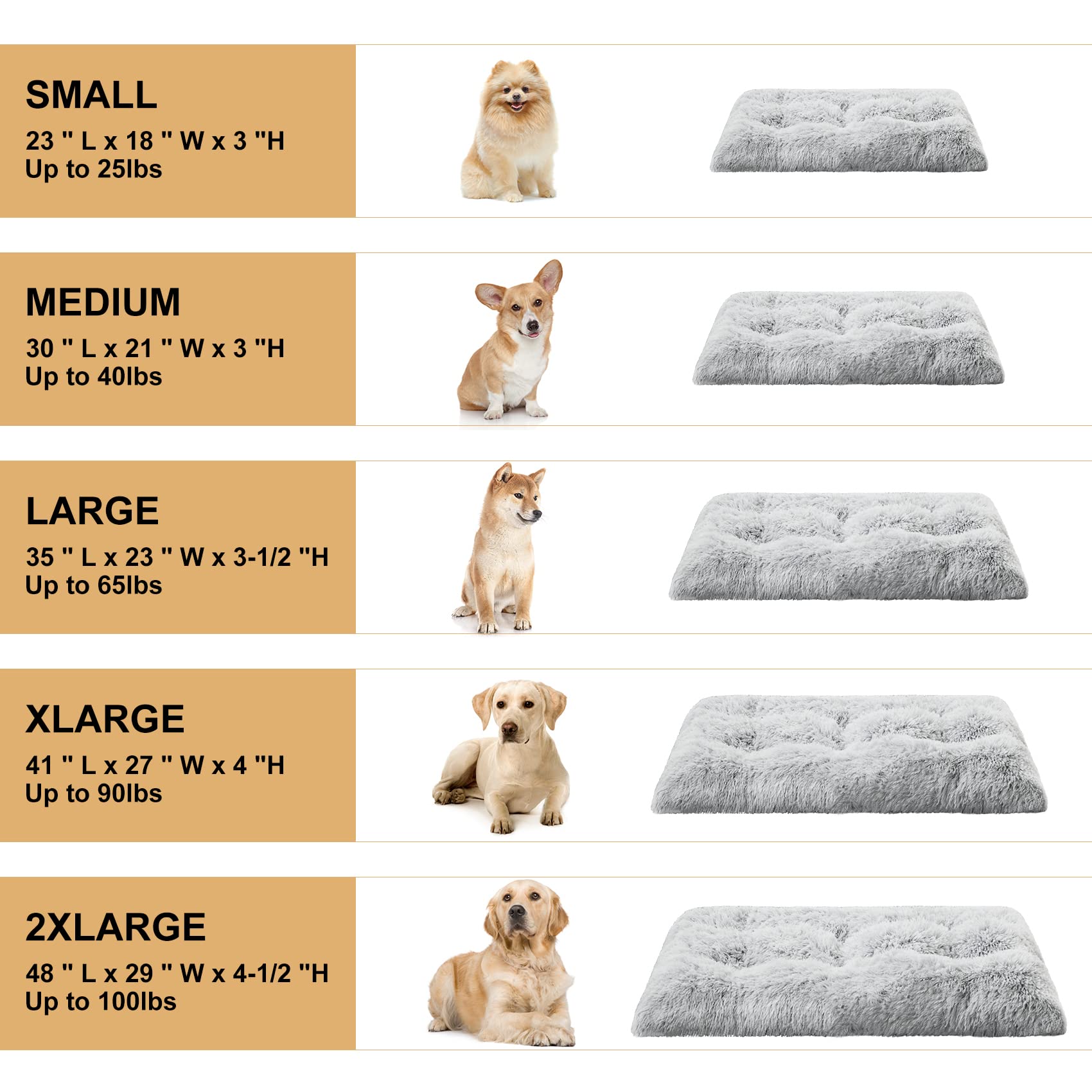 BFPETHOME dog bed vacuum-packed box shows easy setup before first use.