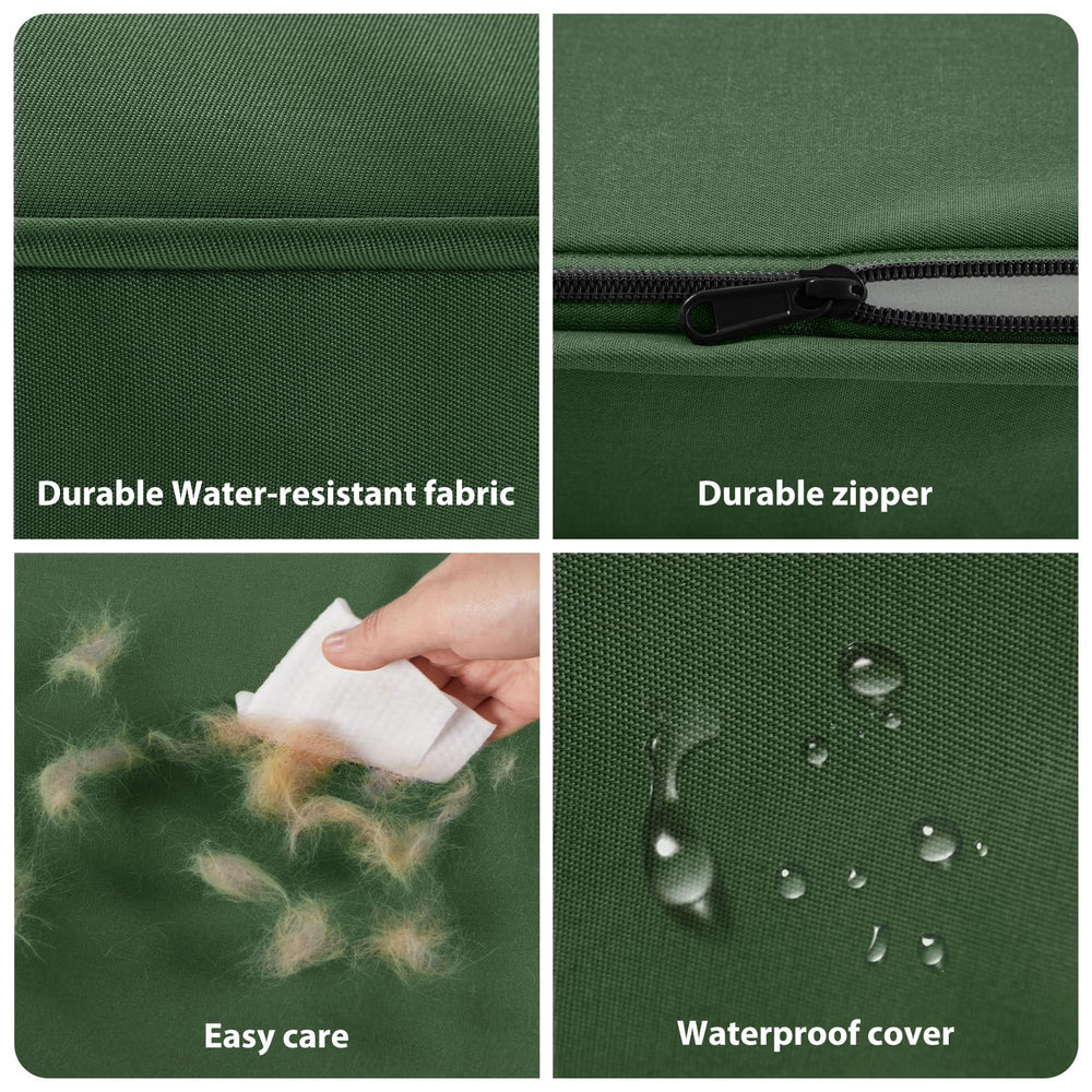 BFPETHOME easy-clean waterproof fabric supports quick wipe-downs after outings.