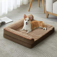 BFPETHOME orthopedic dog bed with waterproof cover enables quick cleanup after spills.