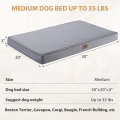 BFPETHOME outdoor dog bed removable cover being washed in machine.