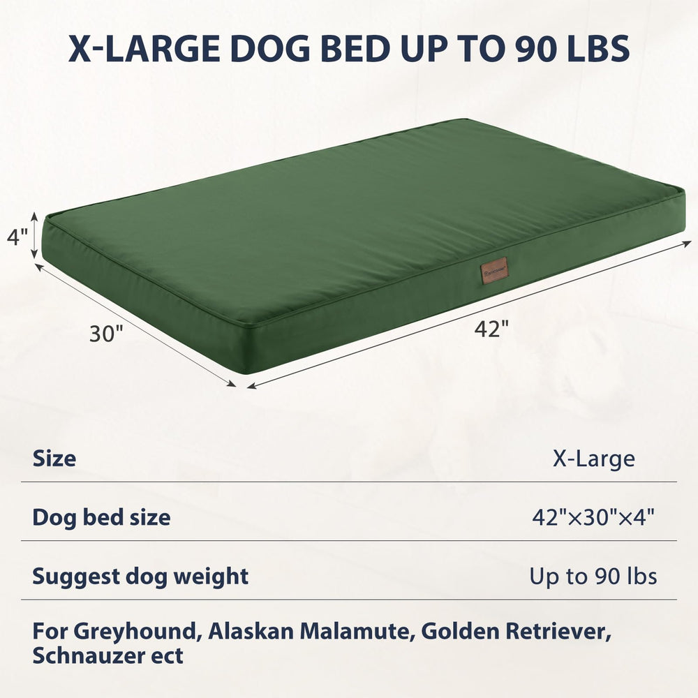 BFPETHOME Outdoor Dog Bed in car/travel setup shows portable sleep solution.