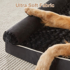 BFPETHOME three-side pillow bed provides neck and head support.