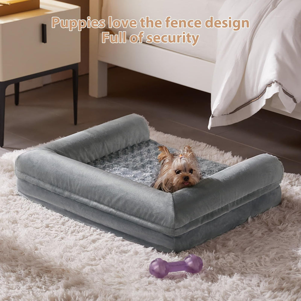 BFPETHOME U-shaped design with three bolsters provides neck and head support