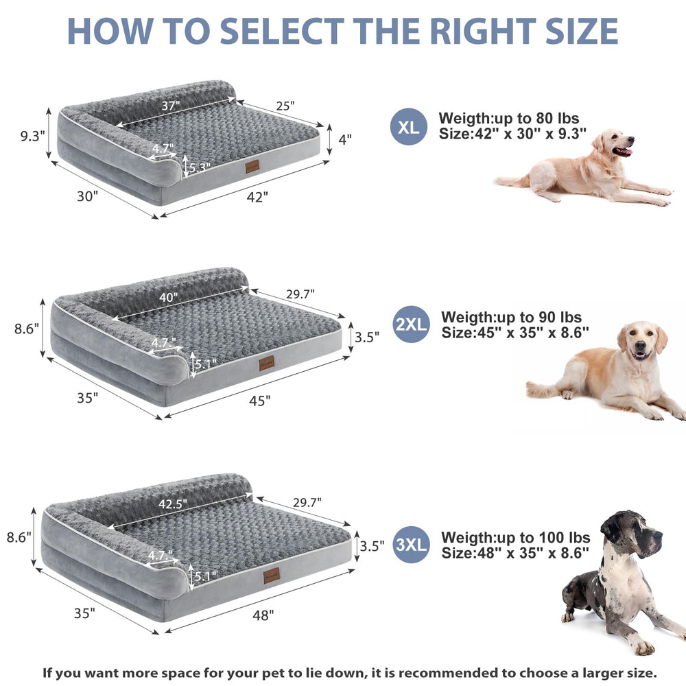 BFPETHOME waterproof-layer protects foam from spills.