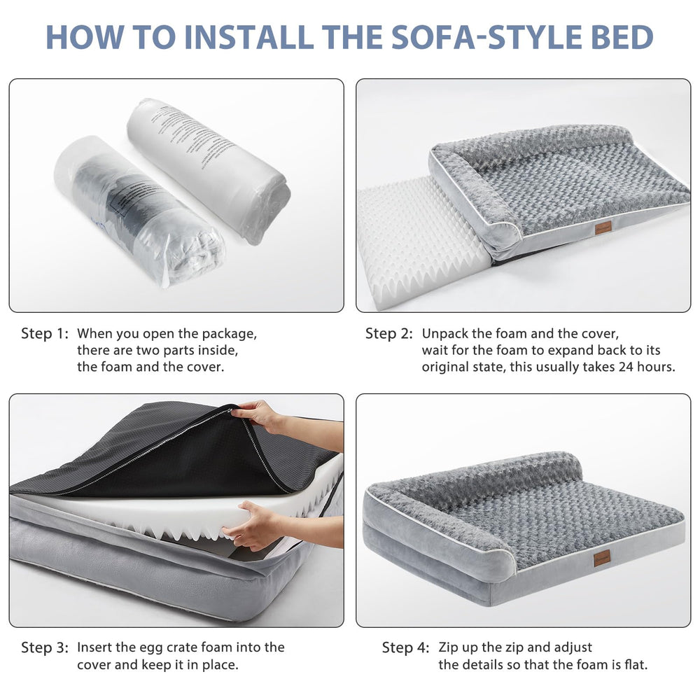 BFPETHOME-xl-dog-bed 42x30x7-5 inches offers ample room to stretch.