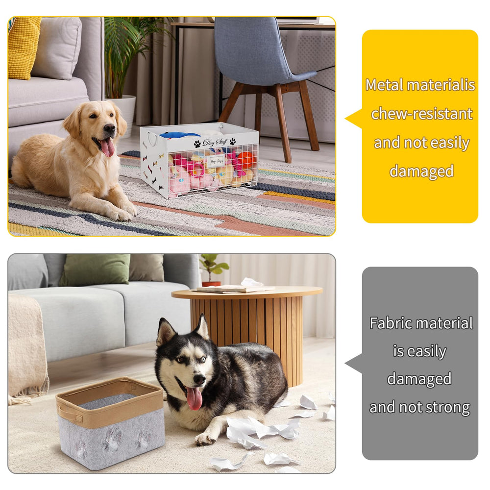 Bfttlity multifunctional pet toy box offering easy assembly