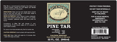 Bickmore Pine Tar hoof care application closeup demonstrates soothing coverage.