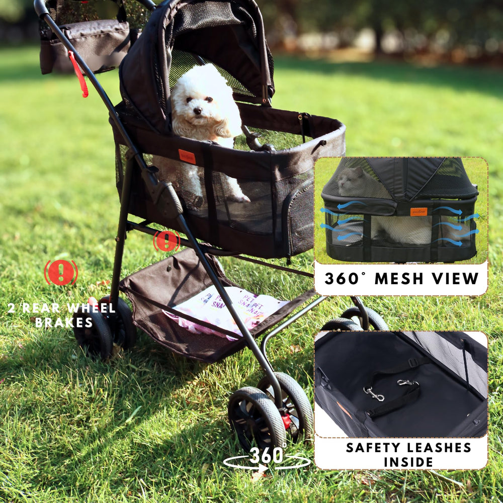 Bicystar 3-in-1 stroller with detachable carrier enables quick transitions.