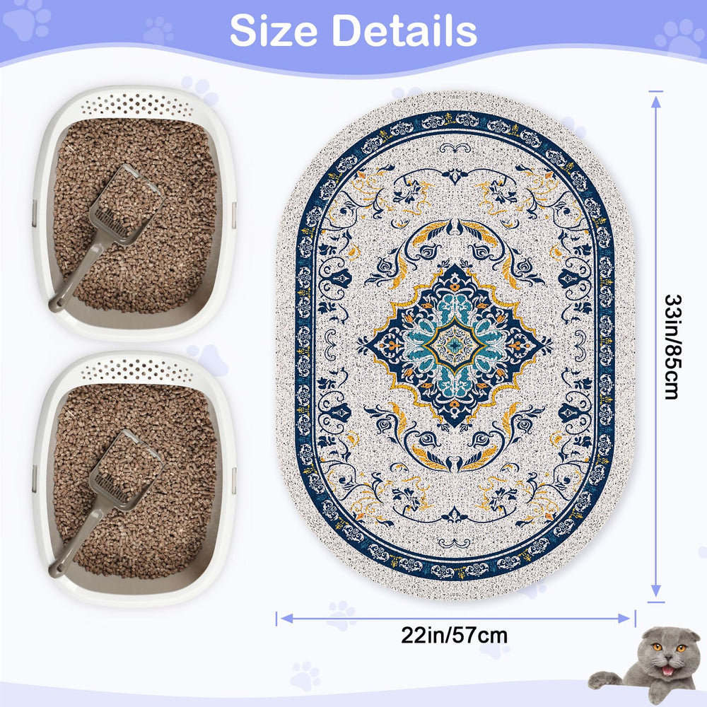 Bienbee cat litter mat easy-clean design with simple maintenance.