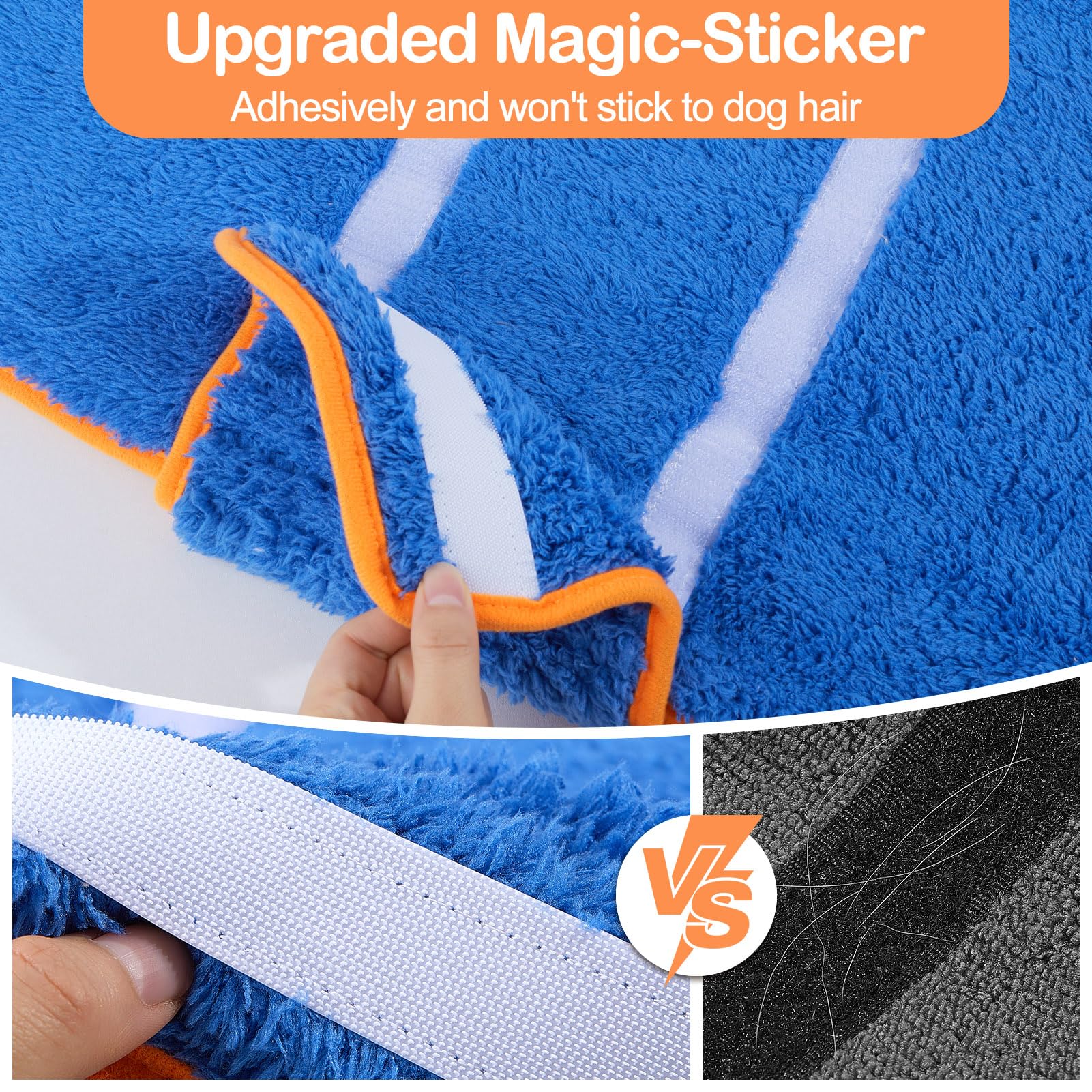 Bienbee dog bathrobe machine-washable for simple cleanup after walks