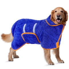 Bienbee dog bathrobe quick-drying fabric for fast post-bath grooming