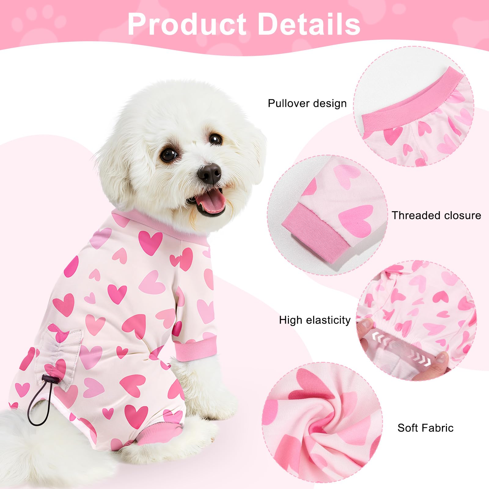 Bienbee dog pajamas breathable fabric ensure cool comfort during sleep