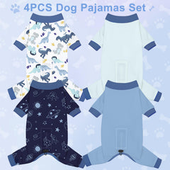 Bienbee butterfly-pattern dog pajamas add cute flair and cozy comfort.