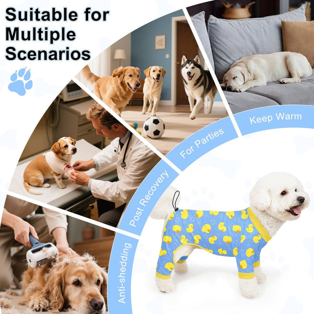 Bienbee dog pajamas machine-washable, convenient cleanup for busy owners.