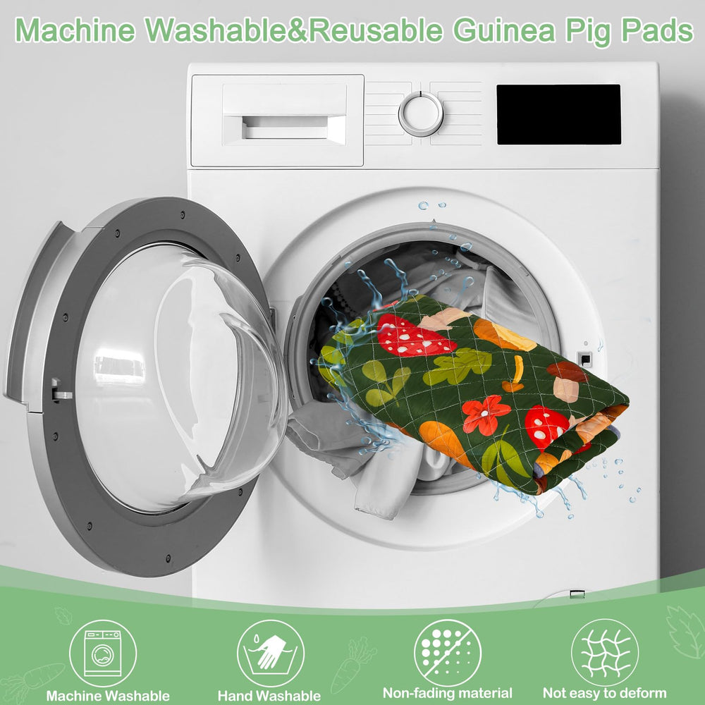Bienbee Guinea Pig Bedding durable and machine washable for repeated use without warping.