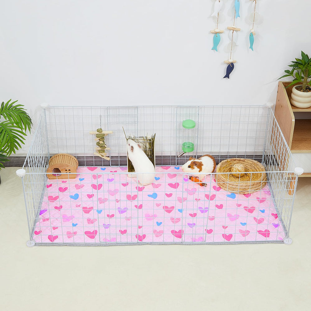Bienbee guinea pig bedding soft-milk-silk provides cozy sleeping space.