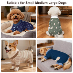 Bienbee soft stretchy fabric dog pajamas closeup emphasize breathable material