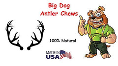 Big Dog Antler Chews sanded edges prevents sharp-edge harm during chewing