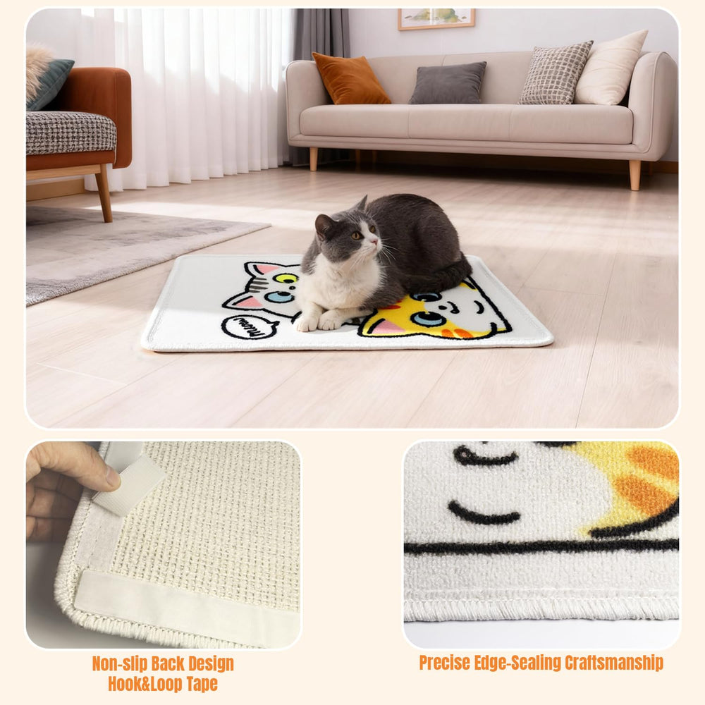 Bigpomelos cute cat-pattern design blends with home decor.