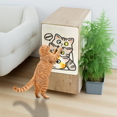 Bigpomelos looped velvet texture offers durable, lint-free scratching.