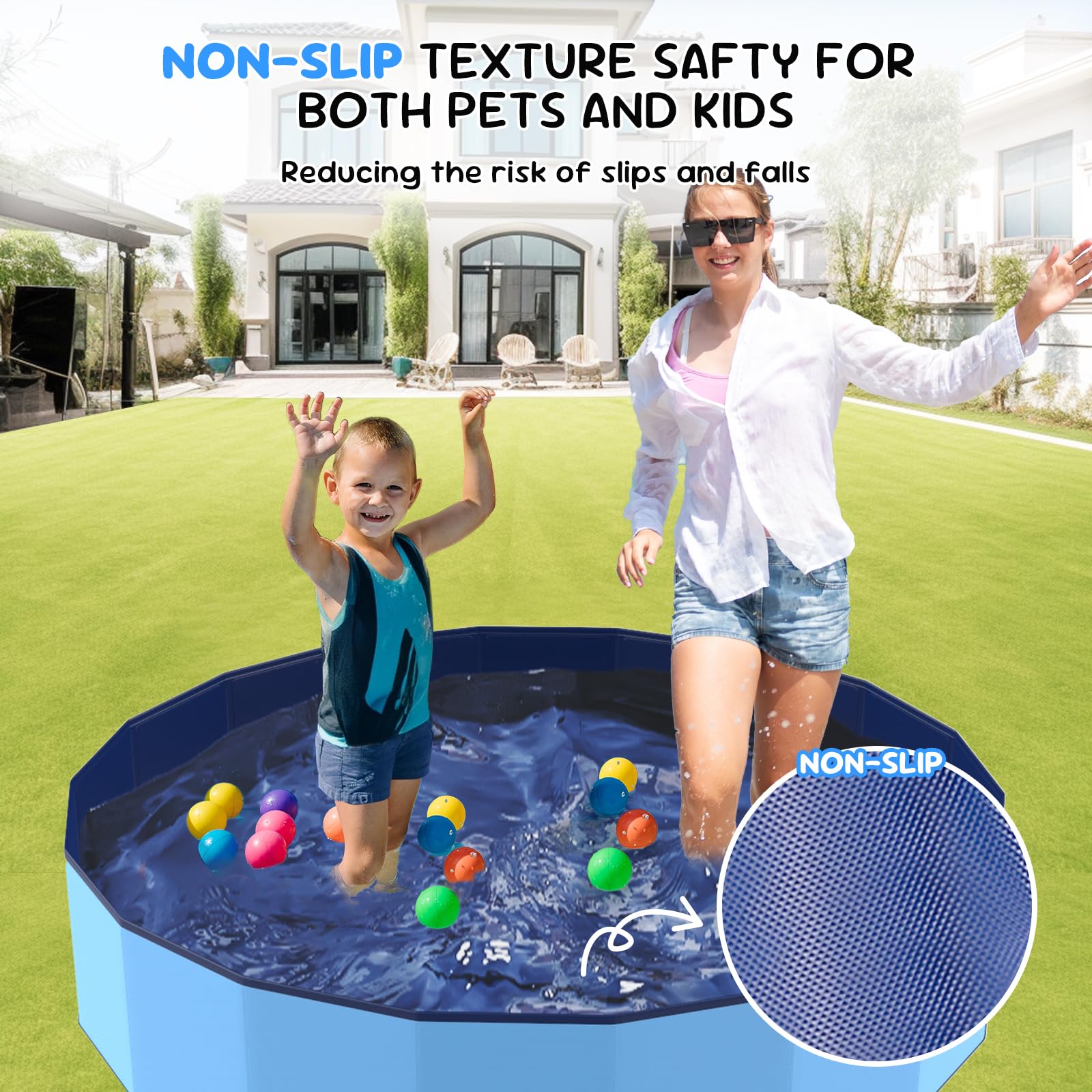Bilibara thick PVC board and reinforcement ensure durable performance.