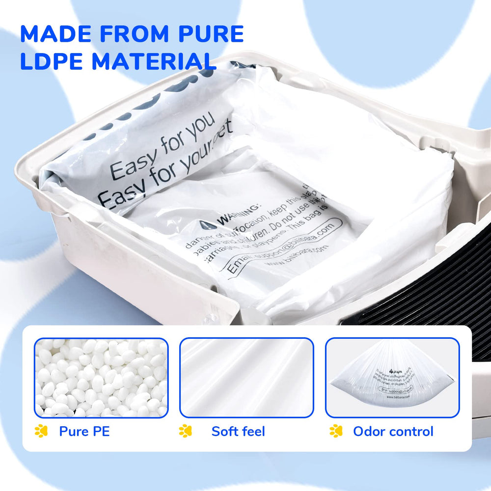 Bilibara drawer-compatible liner supports Catit SmartSift and Leo bins