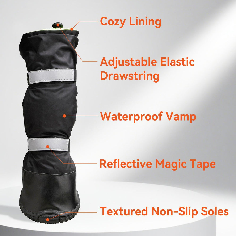 Billionchains reflective strap; improves visibility for safer evening walks.