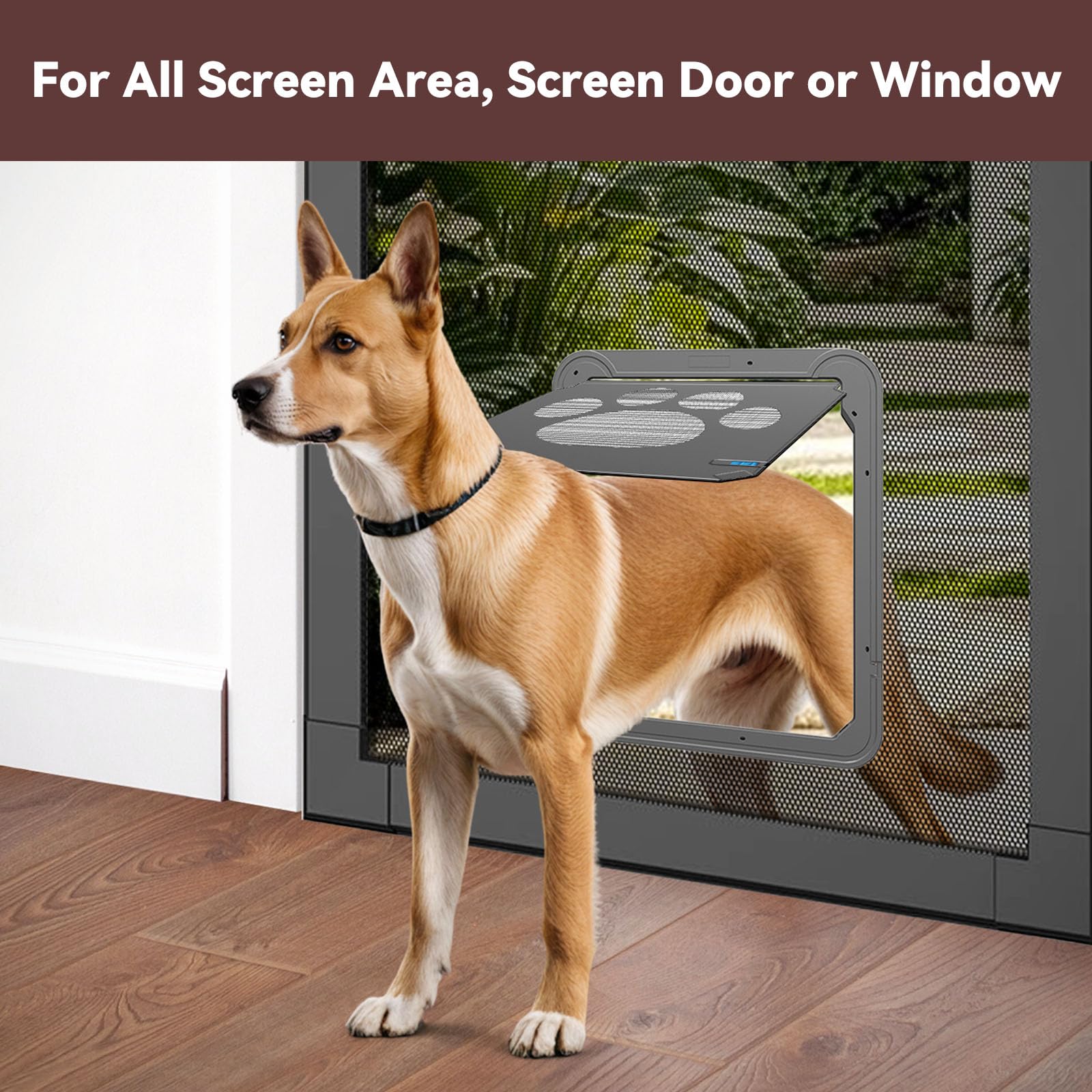 Billionchains dog screen door magnet bottom-closure detail for auto-close
