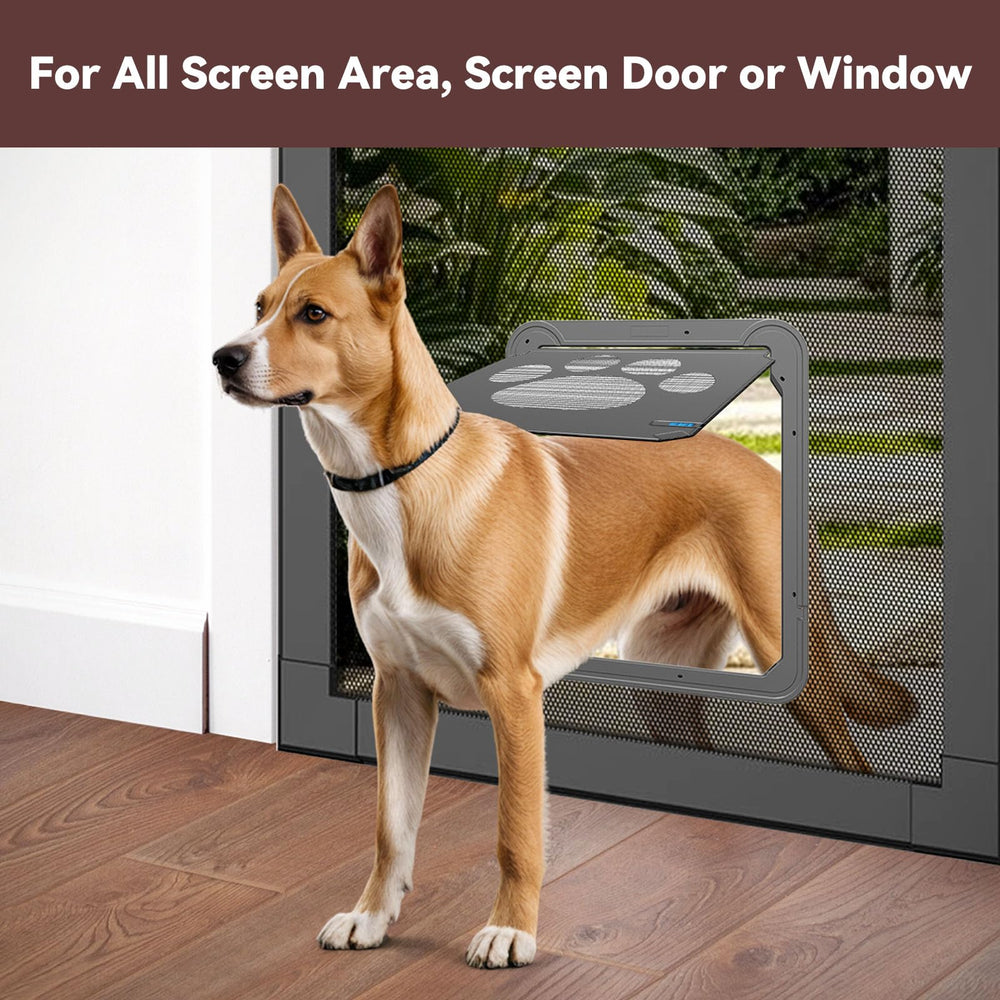 Billionchains dog screen door magnet bottom-closure detail for auto-close
