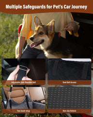 Bilypaws memory foam base cushions your dog for comfort