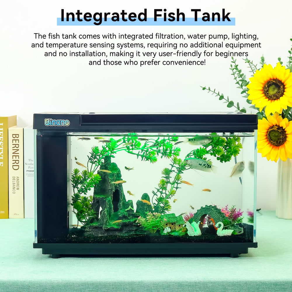 BINANO fish tank smart storage base keeps gear neatly organized