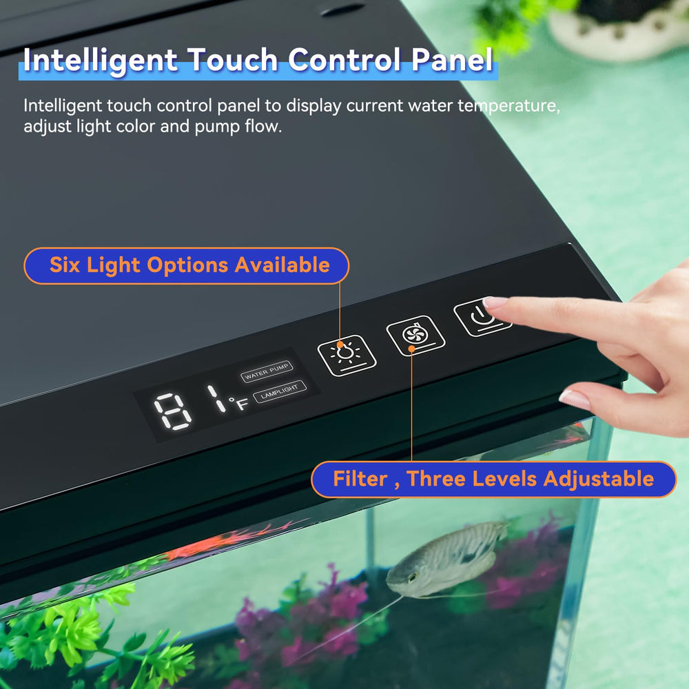 BINANO fish tank three-speed pump enables customizable water flow