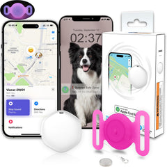 Bingolar GPS tracker for dogs on collar delivers real-time location awareness.