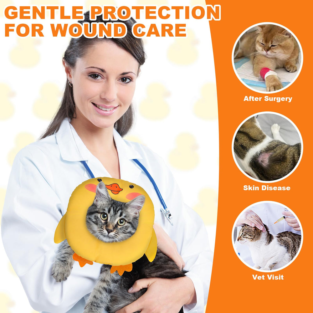 BINGPET Cat Cone Collar sleep-friendly comfort for post-surgery recovery