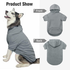 BINGPET dog hoodie soft material texture highlights cozy fabric.