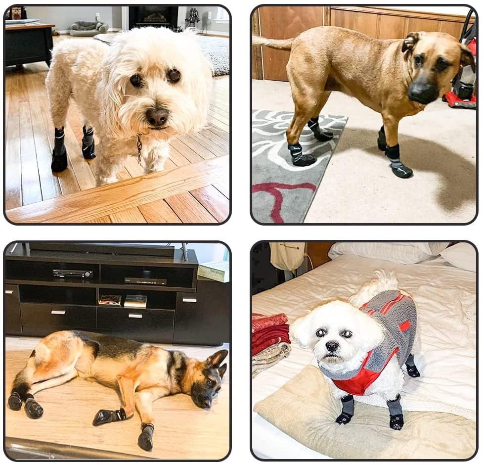 BINGPET dog socks use soft breathable fabric for all-season comfort