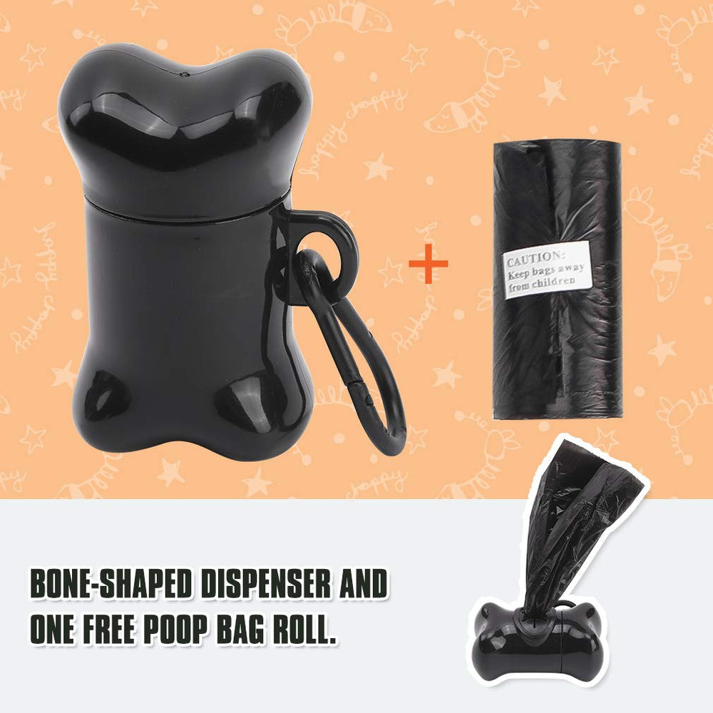 BINGPET poop bag roll attachment for quick cleanup on outings