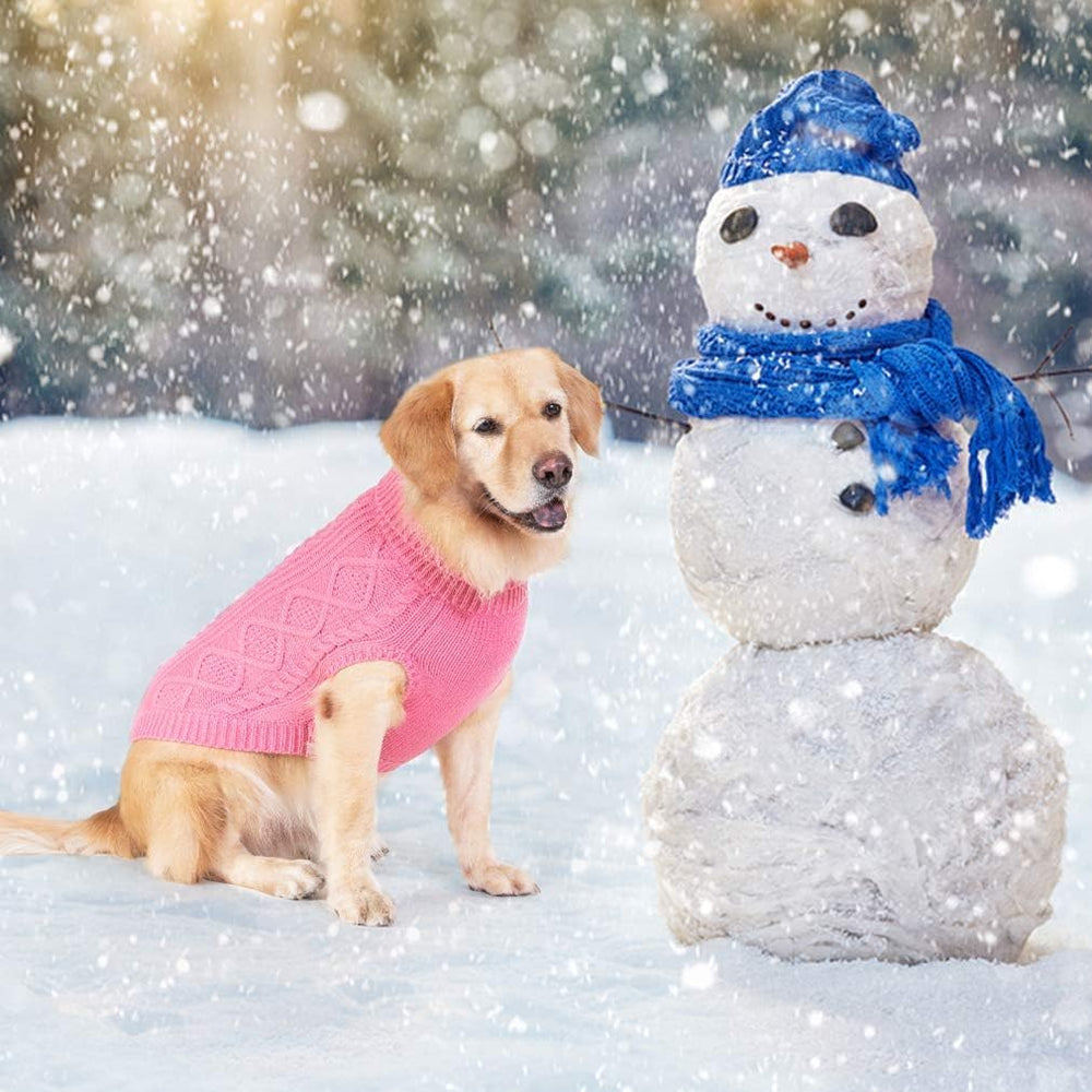 BINGPET knit close-up highlights cozy feel and paw-friendly sizing.