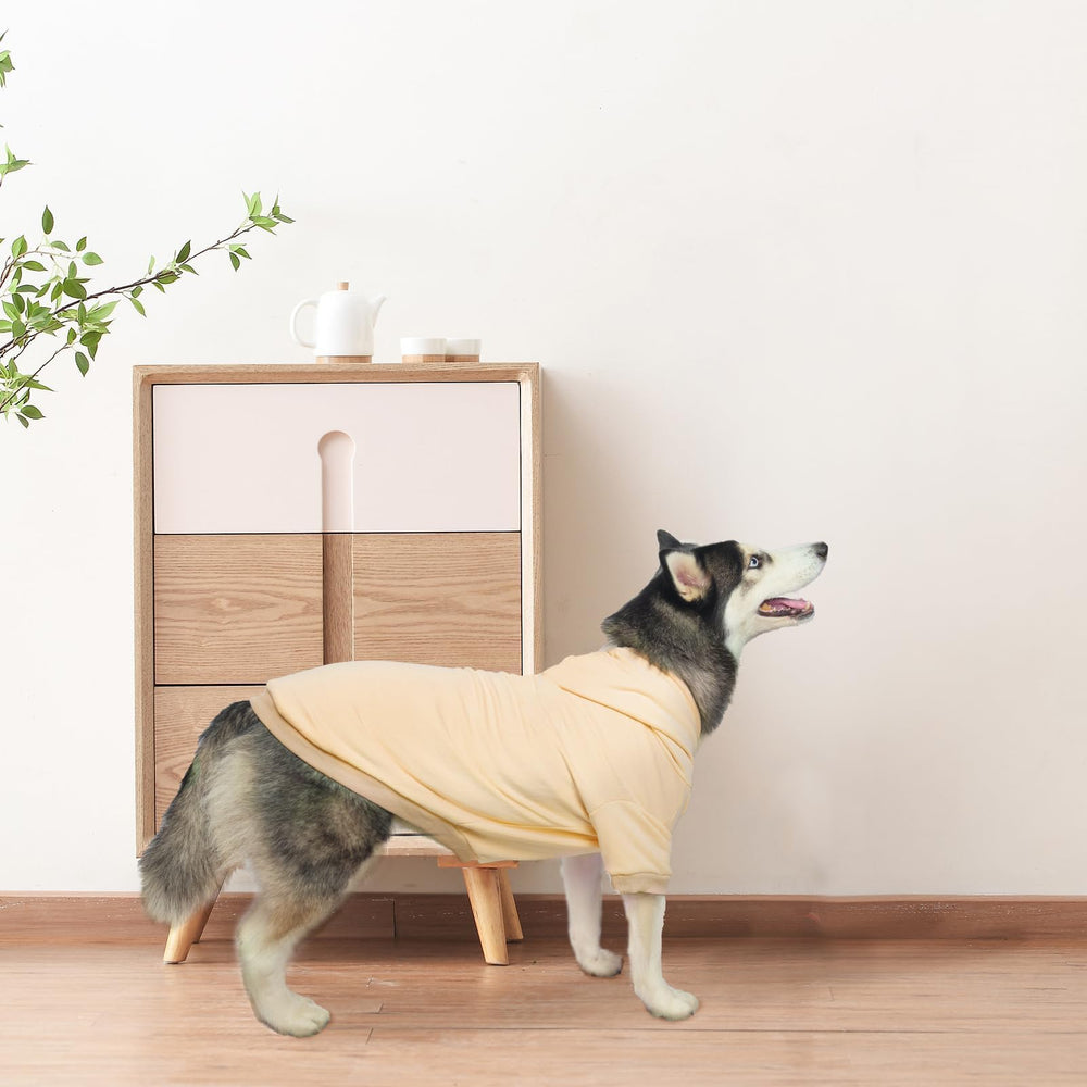 BINGPET sudadera para perro, lavado a máquina, cuidado sencillo entre lavados.